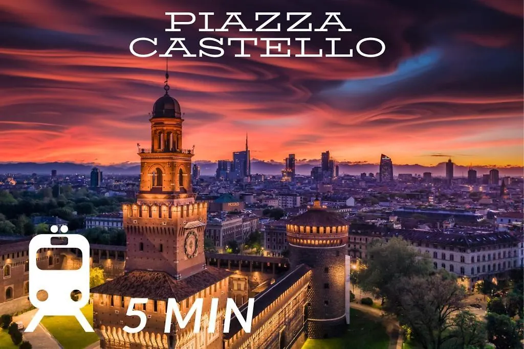 Moscova-Brera Elegante Con Giardino Privato Lägenhet Milano 0*,  Italien